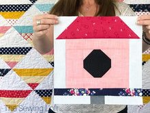 Birdhouse Quilt Block Pattern