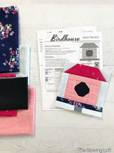 Birdhouse Quilt Block Pattern