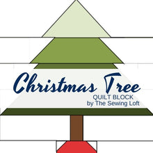 Christmas Tree Quilt Block Pattern
