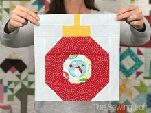 Ornament Quilt Block Pattern
