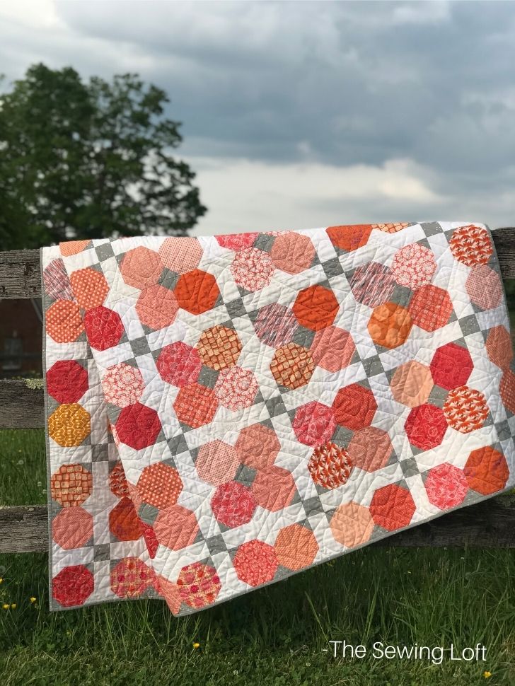 Poppy Seed Quilt Pattern PDF TheSewingLoft