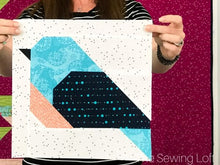 Pretty Bird Quilt Block Pattern