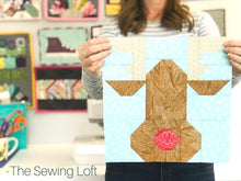 Rudolph the Reindeer Quilt Block Pattern