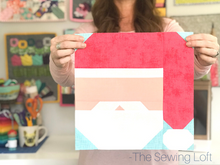Santa Claus Quilt Block Printed Pattern