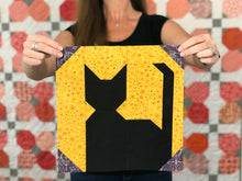 Silhouette Moon Quilt Block Pattern