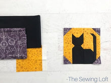 Silhouette Moon Quilt Block Pattern
