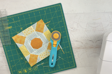 Sunburst Quilt Block Printed Pattern
