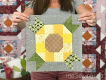 Sunflower Quilt Block Pattern