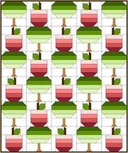 Patchwork Tree Block Printed Pattern