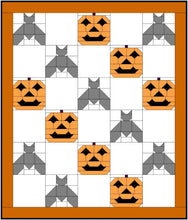 Batty Quilt Block Printed Pattern
