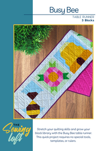 Busy Bee Table Runner Pattern | Wholesale