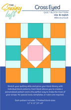 Cross Eyed Block Printed Pattern