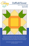 Daffodil Flower Block Pattern | Wholesale