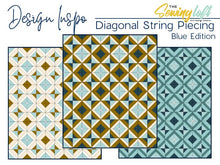 String Pieced Quilt Block Templates