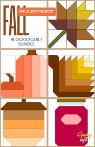 Fall Harvest Quilt Block Bundle Set