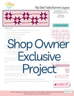 Flip Side Table Runner Layout | Shop Owner Exclusive