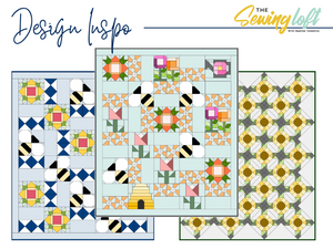 Garden Blooms Quilt Block Bundle Set