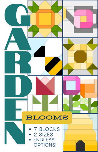 Garden Blooms Quilt Block Bundle Set