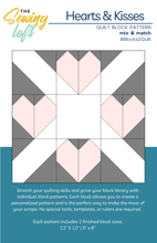 Hearts & Kisses Block Printed Pattern