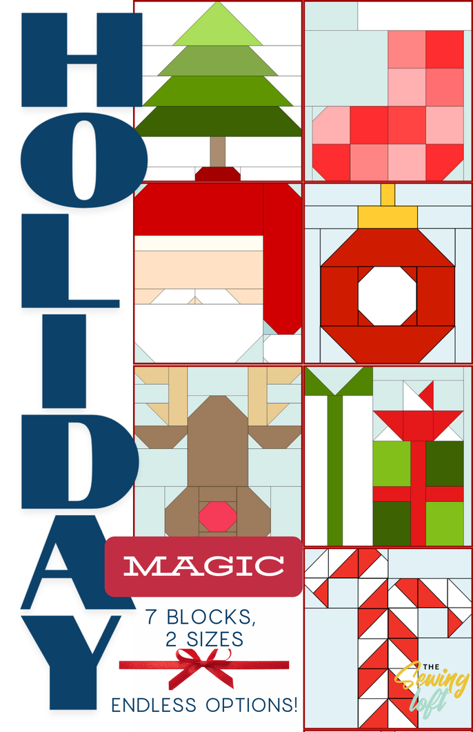 Holiday Magic Quilt Block Bundle Set