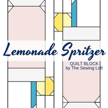 Lemonade Spritzer Quilt Block Pattern | Wholesale