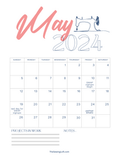 2024 Calendar Printout | October