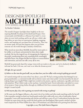 The Quilt Pattern Magazine July/August 2025 Issue