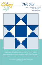 Ohio Star Quilt Block PDF Pattern