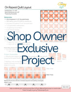 On Repeat Quilt Layout | Shop Owner Exclusive