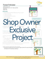 Potholder Project Layout | Shop Owner Exclusive