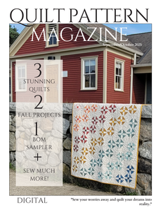 The Quilt Pattern Magazine September/October 2025 Issue