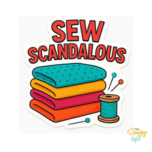 Sew Scandalous Sticker