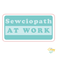Sewciopath Sticker 6pk | Wholesale