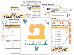 Sewing Planner & Organizer Bundle Pack