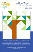 Willow Tree Quilt Block Pattern
