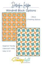 Windmill Quilt Block Pattern