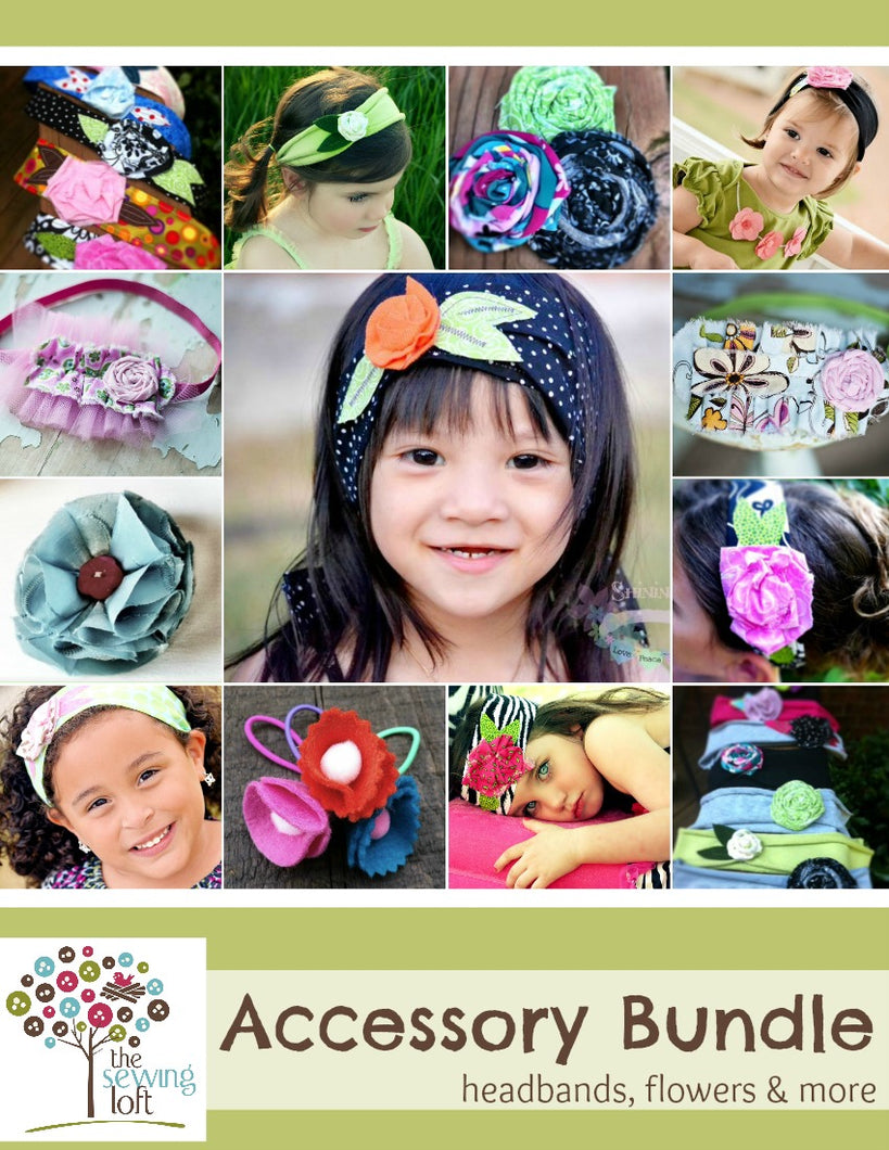 Hair Accessory & Flower Bundle Pack