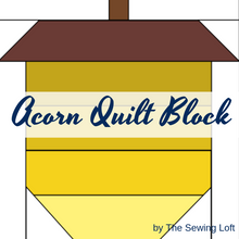 Acorn Quilt Block Pattern