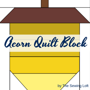 Acorn Quilt Block Pattern