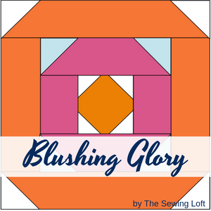 Blushing Glory Quilt Block Pattern