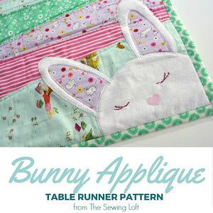 Bunny Applique Pattern Template