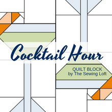 Cocktail Hour Quilt Block Pattern