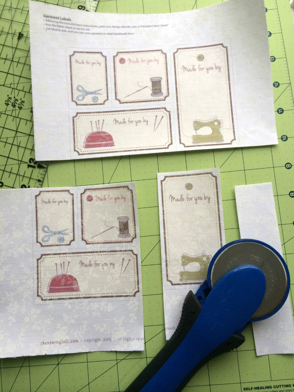 Printable Quilt Labels TheSewingLoft