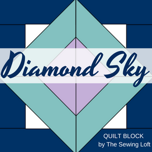 Diamond Sky Quilt Block Pattern