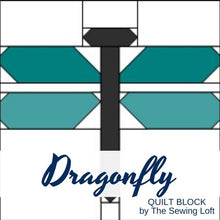 Dragonfly Quilt Block Pattern