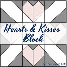 Hearts & Kisses Block Pattern