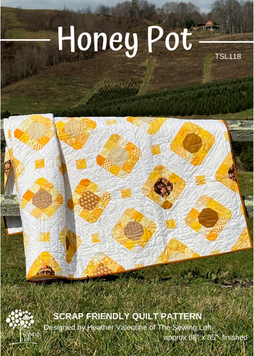 Honey Pot Postcard Quilt