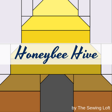 Honeybee Hive Quilt Block Pattern