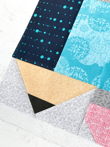 Pencil Point Quilt Block Pattern