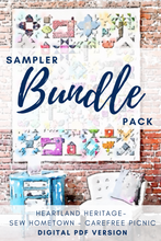 Sampler Quilt Pattern Bundle Pack | Digital PDF
